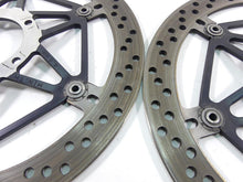 Load image into Gallery viewer, 2012 Ducati Panigale 1199S Front Brake Rotor Disc Set 49240901A 49240891A | Mototech271