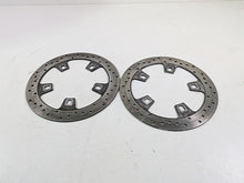 Load image into Gallery viewer, 2015 Harley Touring FLHTKL Electra Glide Front Brake Rotor Disc Set 41500017