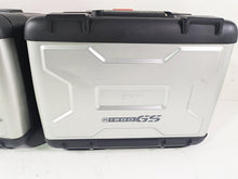Load image into Gallery viewer, 2010 BMW R1200GS K25 Vario Case Saddlebag Set - No Locks 71607670828 71607692173