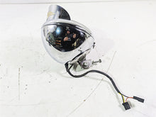 Load image into Gallery viewer, 2004 Harley Softail FLSTF Fat Boy Headlight Iron Cross Skull + Visor 67903-00 | Mototech271