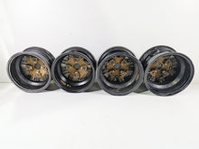 Load image into Gallery viewer, 2011 Can-Am Outlander 650 4X4 XT Oem 12x6 Front 12x7.5 Rear Wheel Set 705400687