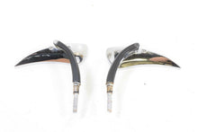 Load image into Gallery viewer, 2004 Harley VRSCB V-Rod Aftermarket Teardrop-Shaped Rearview Mirror Set L & R | Mototech271