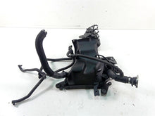 Load image into Gallery viewer, 2013 Ducati Diavel Red Right Radiator Fan Reservoir Set - No Leaks 54840881B