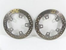 Load image into Gallery viewer, 2017 Harley Touring FLHTKL Electra Glide Front Brake Rotor Disc Set 41500017