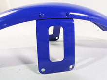 Load image into Gallery viewer, 2008 Ultima Motorcycles Fat Bastard Front Fender Blue - for 21" Wheels