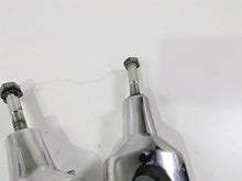 Load image into Gallery viewer, 2008 Harley FXCWC Softail Rocker Oem Chrome Fat Bar 3.6" Riser Set 56916-07