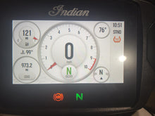 Load image into Gallery viewer, 2022 Indian FTR1200 S Speedometer Instrument Gauge 4.3" -973miles 3280903 | Mototech271