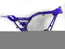 Load image into Gallery viewer, 2007 Harley Touring FLHRSE CVO Road King Straight Frame Chassis Candy Cobalt With Clean California Title 47900-07 | Mototech271