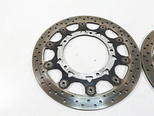 Load image into Gallery viewer, 2007 Yamaha R1 YZFR1 Front Brake Disc Rotor Set 4C8-2581T-00-00