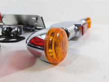 Load image into Gallery viewer, 2006 Suzuki C90 VL1500T Boulevard Taillight Blinker Plate Holder Set 35710-10F30