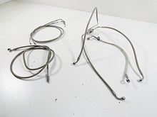 Load image into Gallery viewer, 2009 Harley Dyna FXDFSE CVO Fat Bob 10" Handlebars Brake Throttle Clutch Cables