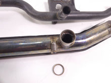 Load image into Gallery viewer, 2009 Harley FXCW Softail Rocker Exhaust Pipe Headers Manifold Set +Mount 66795-0