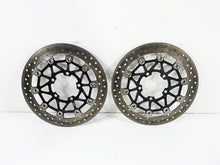 Load image into Gallery viewer, 2012 Triumph Daytona 675 Sunstar Front Brake Disc Rotor Set T2021045 | Mototech271