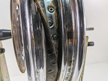 Load image into Gallery viewer, 2000 Harley FXSTS Softail Springer Chrome Spoke Rear Wheel Rim 16x3 43085-97