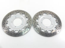Load image into Gallery viewer, 2013 Triumph Rocket 3 Touring Front Sunstar Brake Disc Rotor Set 320mm T2022501 | Mototech271