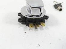 Load image into Gallery viewer, 2006 Harley Softail FXSTSI Springer Ignition Switch Steering Lock Key 71450-04