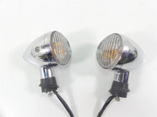 Load image into Gallery viewer, 2007 Honda VTX1800 T1 Rear Chrome Blinker Turn Signal Lights Set 33400-MCV-R11