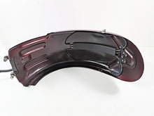Load image into Gallery viewer, 2008 Harley FXCWC Softail Rocker Rear Fender Crimson Red - Read 60132-08