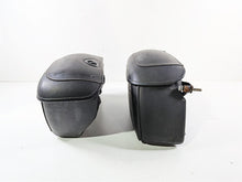 Load image into Gallery viewer, 2012 Harley Softail FLSTF Fat Boy Saddlebag & Mounts Leather Hard Bags 53061-00B