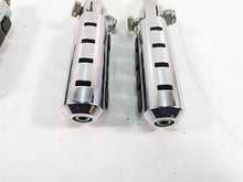 Load image into Gallery viewer, 2006 Harley Softail FXSTSI Springer Front Rear Chrome Foot Peg Rest Set 50942-00