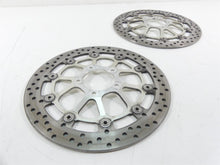 Load image into Gallery viewer, 2006 Ducati 999 Biposto Front Left Right Brake Rotor Disc Set 49240751A