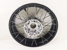 Load image into Gallery viewer, 2010 BMW R1200GS K25 Rear Wheel Rim 17x4 Spoke Black Straight 36318553004