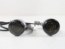 Load image into Gallery viewer, 2009 Harley FXDC Dyna Super Glide Smoked Led Front Turn Signal Set 68972-00