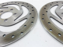 Load image into Gallery viewer, 2009 Harley XR1200 Sportster Front Brake Rotor Disc Set 41820-08