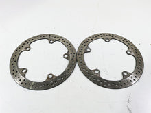 Load image into Gallery viewer, 2004 BMW R1150GS R21 Front Brake Disc Rotor Set L 34112314893 R 34112314894 | Mototech271