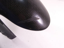 Load image into Gallery viewer, 2008 Ducati 1098 S Front Carbon Fiber Fender Mud Guard - Read 564Z0021A
