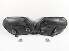 Load image into Gallery viewer, 2009 Harley Dyna FXDFSE CVO Fat Bob Saddlebag Saddle Bags Set 9036906D | Mototech271
