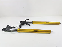 Load image into Gallery viewer, 2014 Yamaha YZFR1 R1 RN22 Front Forks Straight But Rash 1KB-23103- 1KB-23102-