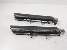 Load image into Gallery viewer, 2017 Harley XL883 N Sportster Iron Vance Hines Slip On Exhaust Muffler Set 46361