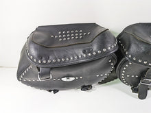 Load image into Gallery viewer, 2003 Harley FLSTC Softail Heritage 100th Saddlebag & Mount Set 90476-00 90477-00