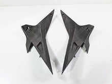 Load image into Gallery viewer, 2018 Aprilia RSV4 RR Carbon Fiber Tank Triangle Fairing Covers Set 2B005961
