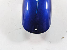 Load image into Gallery viewer, 2009 Harley FXCWC Softail Rocker C Front Fender Flame Blue Pearl Deluxe 60158-08 | Mototech271