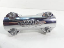 Load image into Gallery viewer, 2019 Harley FLHC Softail Heritage Chrome Handlebar Clamp Riser Set 56998-09 | Mototech271