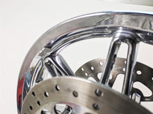 Load image into Gallery viewer, 2014 Harley Touring FLHTK Electra Glide 17x3 Chisel Custom Front Wheel 43300057