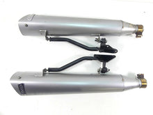 Load image into Gallery viewer, 2013 Harley VRSCF Muscle Vrod Vance Hines Exhaust Slip On Muffler Set 1801-0343