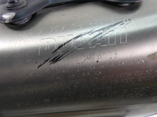 Load image into Gallery viewer, 2015 Ducati Diavel Carbon Red Oem Exhaust Muffler Pipe Silencer Damper 57322021B