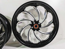 Load image into Gallery viewer, 2015 Harley Touring FLHXS Street Glide Performance Machine Contrast Wheel Set | Mototech271