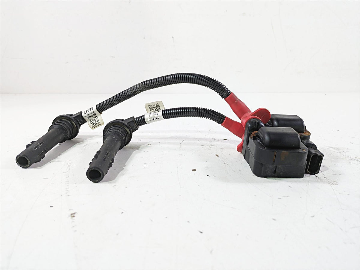 Caltric Ignition Coil & Spark Plug Wires Compatible With Polaris Sportsman 1000 2015 / Sportsman XP 1000 2015-2016
