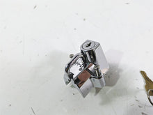 Load image into Gallery viewer, Harley Davidson Sportster Dyna Softail Touring Oem Chrome Helmet Lock 92800019 | Mototech271