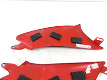 Load image into Gallery viewer, 2013 Ducati Diavel Red Fuel Tank Knee Side Cover Fairing Panels Set 48023172AA | Mototech271