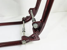 Load image into Gallery viewer, 2008 Harley FXCWC Softail Rocker Frame Chassis + Swingarm Red Pearl With Salvage Texas Title 47167-08COZ