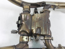 Load image into Gallery viewer, 2017 Triumph Thruxton 1200R Exhaust Pipe Header Chamber Set T2202835 T2202615