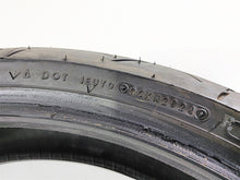Load image into Gallery viewer, Used Front Motorcycle Tire Dunlop Sportmax Roadsport 2 120/70R17 45238704