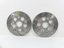 Load image into Gallery viewer, 1978 Harley XLH1000 Sportster Ironhead Front Brake Discs Rotor Set 44137-77 | Mototech271