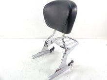 Load image into Gallery viewer, 2006 Harley Softail FXSTSI Springer 22" Passenger Backrest Luggage Rack 53810-00C