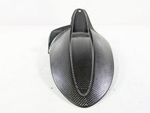 Load image into Gallery viewer, 2009 Ducati Monster 1100 S Rear Carbon Fiber Fender Mud Flap 96995109B